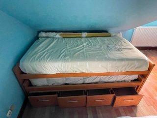 Cama nido con cajones y cómoda