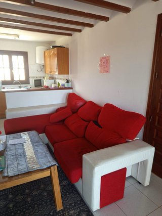 Sofá cama convertible con cajón