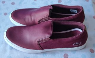 Zapatillas Lacoste Hombre Rojas