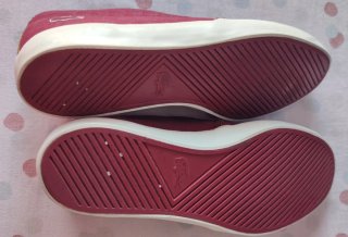 Zapatillas Lacoste Hombre Rojas