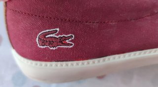 Zapatillas Lacoste Hombre Rojas