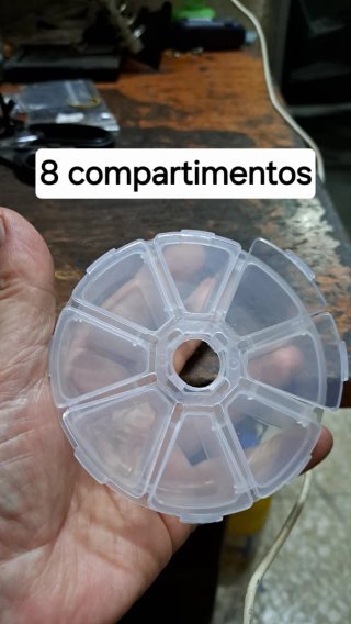 Caja 8 compartimentos para pesca