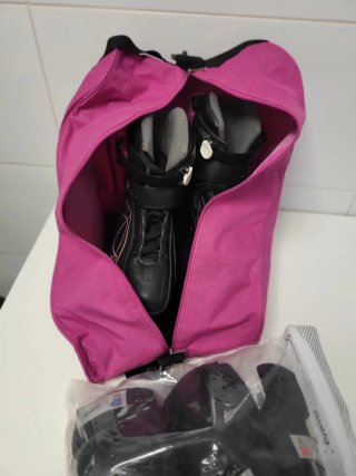 Patines en línea niña/mujer T.38+ bolsa + protecc