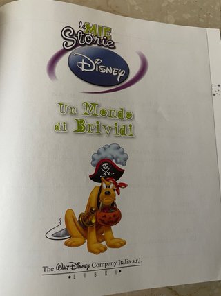 UN MONDO DI BRIVIDI LE MIE STORIE DISNEY
