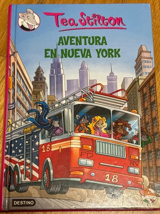 Libro AVENTURA EN NUEVA YORK TEA STILTON