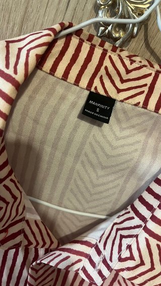 Camisa Verano Rayas Hombre Talla S