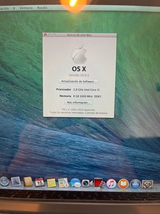 MacBook Pro 13' 2015 Plata