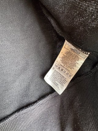 Sudadera Adidas Negra Logo Bordado