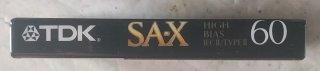 Audiocassetta TDK SA-X 60 - top Chrome USA 1992