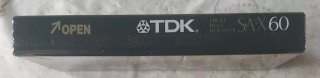 Audiocassetta TDK SA-X 60 - top Chrome USA 1992