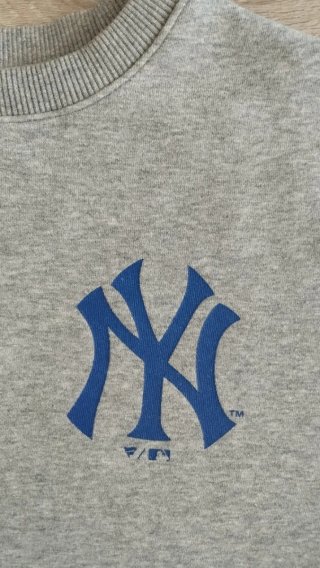 Sudadera New York Yankees New Era Gris Talla L