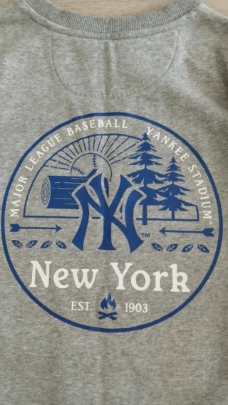 Sudadera New York Yankees New Era Gris Talla L