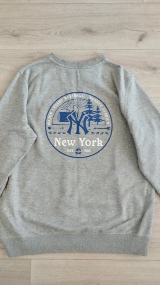 Sudadera New York Yankees New Era Gris Talla L