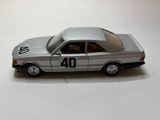 Mercedes 500 SEC Bburago 1:26 n.40 Argento