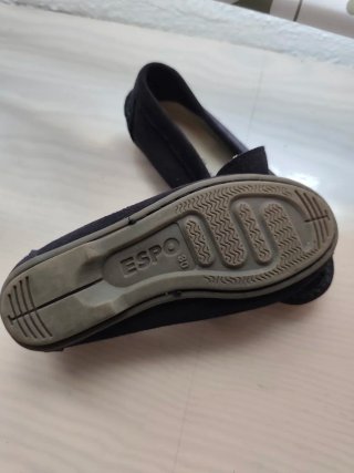 Mocasines niño ante negro talla 30
