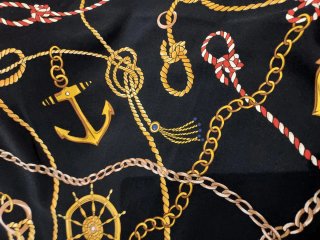 Blusa MNG azul motivos marinos