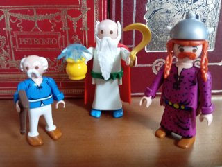 Playmobil Panoramix el druida y Galos (Astérix)