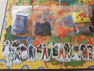 DRAGON BALL Z ADVENTURE GAME JUEGO DE MESA 2001