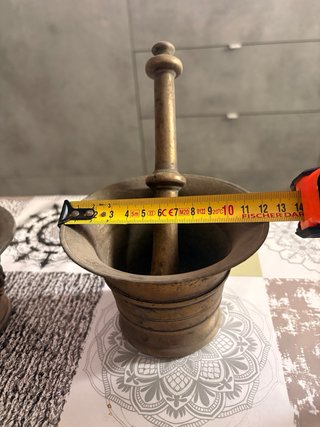 2 Morteros de Bronce Antiguos