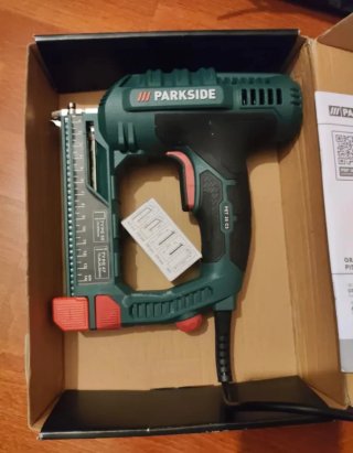Grapadora- clavadora Eléctrica Parkside PET 25 C3