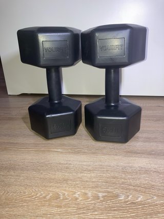 Mancuernas hexagonales 20kg (2x10kg)