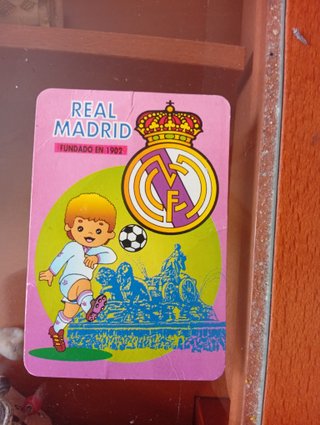 Tarjeta Real Madrid Fundado en 1902