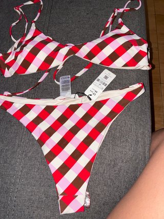 Bikini a cuadros M