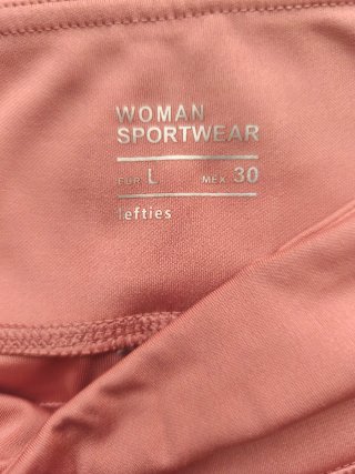 Mallas deportivas mujer rosa
