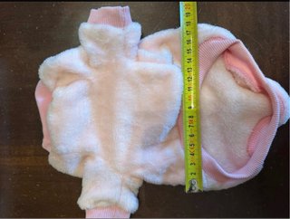 Coppia cappottini cane rosa