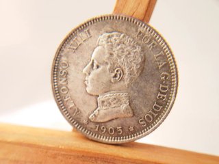 Brillo Original.Moneda Plata 2 Pesetas 1905 *19*05