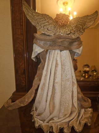 Ángel Decorativo Navideño Tela