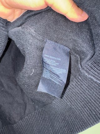 Jersey Tommy Hilfiger Algodón Cachemira Negro