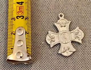 MEDALLA CRUZ APOSTOLADO