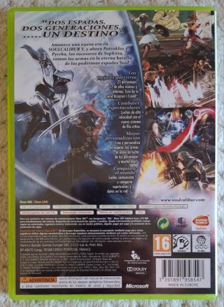 🇪🇸 Soulcalibur V Xbox 360