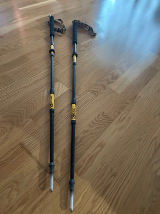Bastones 112 cm Grivel Trail 3 Plegables + Rosetas