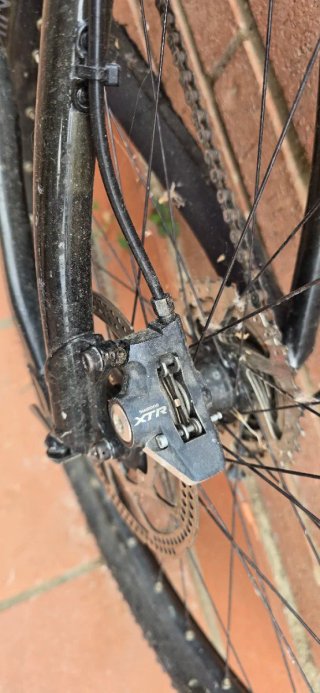 Bicicleta de carbono XTR