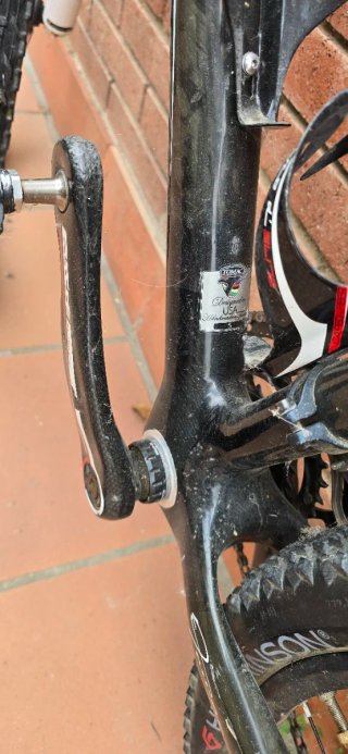 Bicicleta de carbono XTR