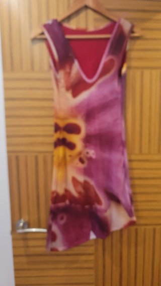 Vestido asimétrico Feners Caracola Bloom