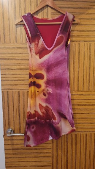 Vestido asimétrico Feners Caracola Bloom