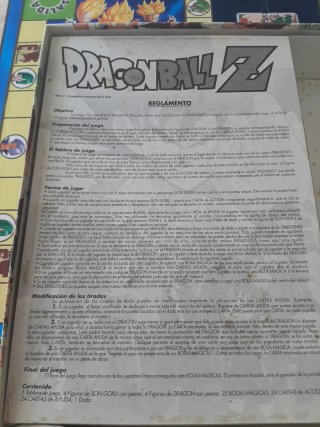 DRAGON BALL Z 2002 JUEGO DE MESA FALOMIR