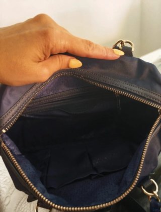 Bolso Tous azul y dorado sin usar