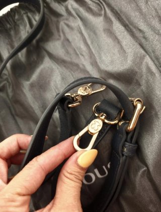 Bolso Tous azul y dorado sin usar