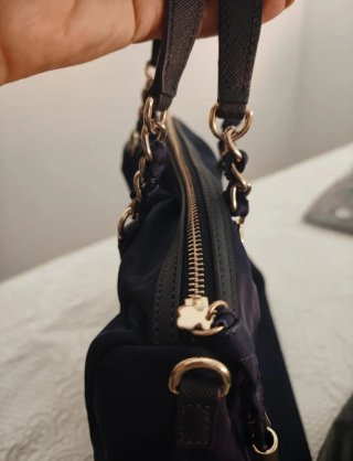 Bolso Tous azul y dorado sin usar