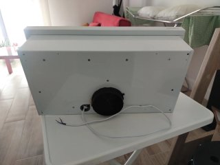Campana extractora Cata blanca