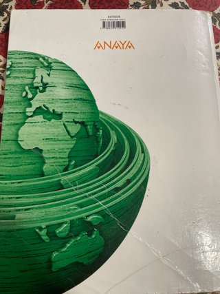 Geografía, 2 Bachillerato