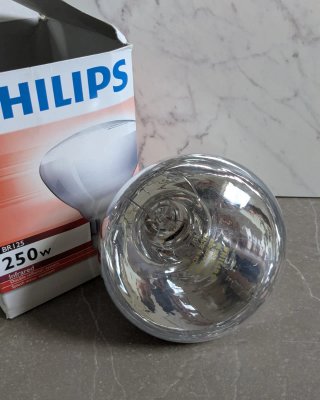 Lampadina infrarossi Philips BR125 250W E27 IR2