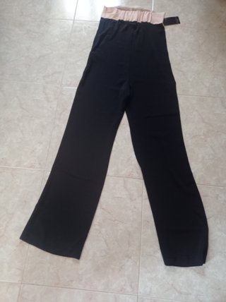 Mono Zara Negro y Rosa Talla S
