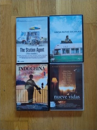 Lote 4 Películas DVD Drama/Indie