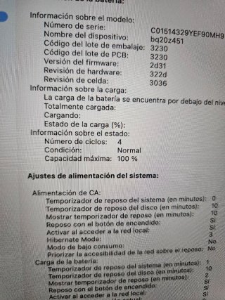 MacBook Pro 13 Plata 2020 M1