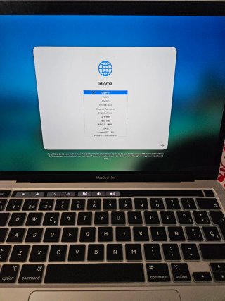 MacBook Pro 13 Plata 2020 M1